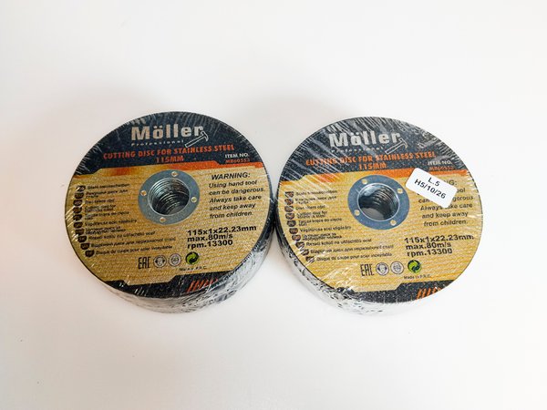 50 Discos de corte Moller 4.5 - imagen 1