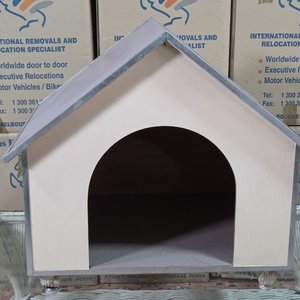 Casa para Mascotas de Calidad Color Beige y Gris - imagen 2