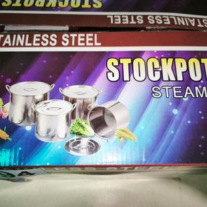 Juego de 4 Ollas Vaporeras de Acero Inoxidable - imagen 5