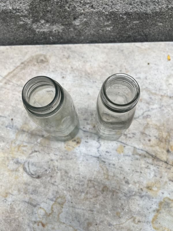 Biberones de vidrio transparentes para bebés - imagen 4