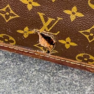 Valija grande dice Louis Vuitton falta manija y tiene algun detalle 78 x 28 cm - imagen 4