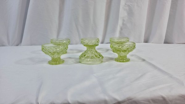 Set de 6 Copas de Vidrio para Helado - imagen 1