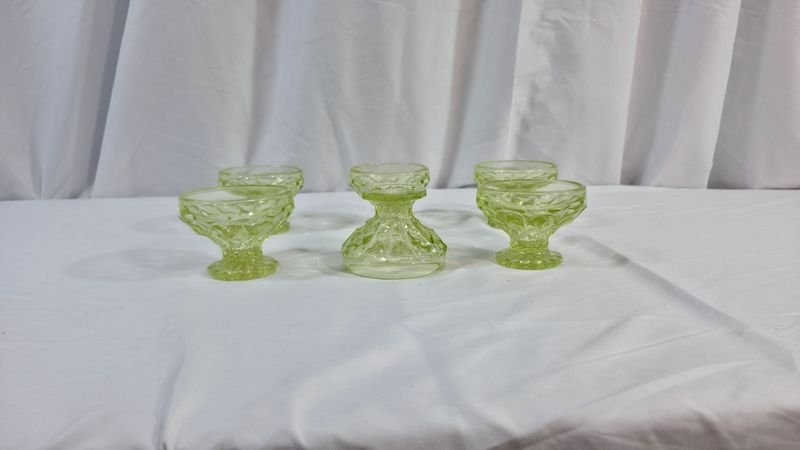 Set de 6 Copas de Vidrio para Helado