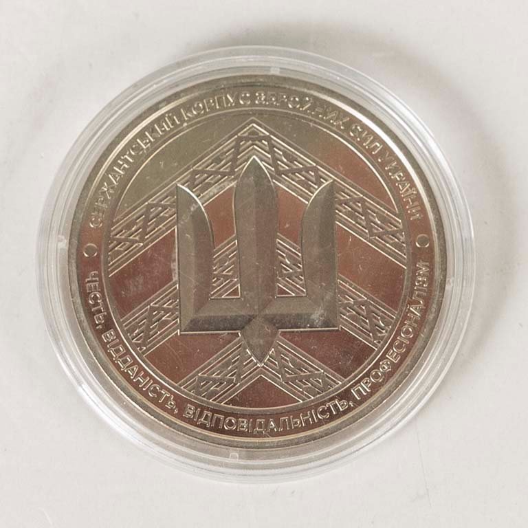 Medalla de Ucrania del 2023 homenaje al cuerpo de Sargentos - imagen 2
