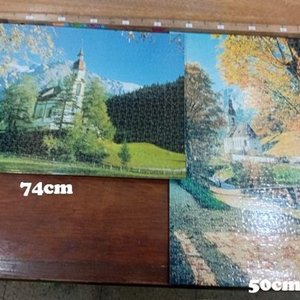 Lote anterior: Par de Puzzles Completos Plastificados con Paisajes Montañosos