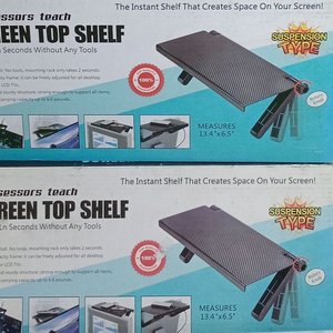 Lote anterior: 4 Soportes para TV "Possessors Teach Screen Top Shelf"