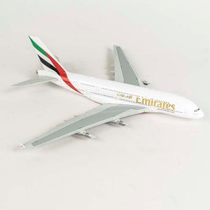 Maqueta de avión de metal de la compañia aérea Emirates  - Medidas: Largo 36cm - imagen 2