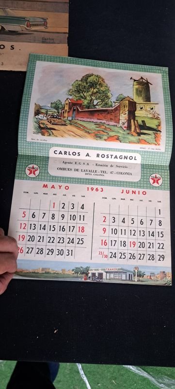 Colección de Almanáques Texaco 1963 - imagen 5