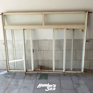 Puerta de Madera Desarmada para Restaurar con Cerradura - imagen 3