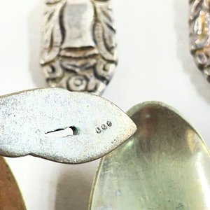 Conjunto de 15 Piezas: Cuchillos de Postre y Cucharas con Cabo Labrado - imagen 4