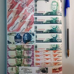 Catálogo de Billetes del Uruguay 1967-2008 con Variantes de Firmas por Ramón Rodríguez Hernández - imagen 9
