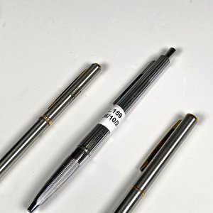 Tres Lapiceras Biromes Metálicas Diferentes - imagen 3