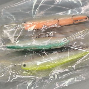 Lote de 3 Señuelos de Pesca Artificiales Tipo Minnow - imagen 8