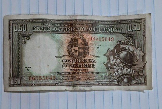 Lote siguiente: Billete de lotería de 1935