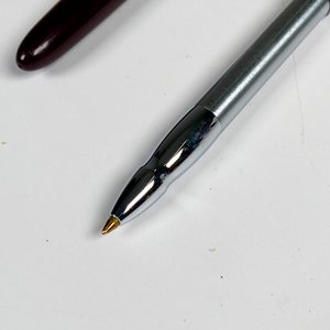 Lapicera pluma Parker 51 y alemana birome con sello - imagen 3