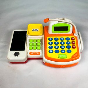 Caja Registradora Infantil Juguete con Teléfono y Calculadora - imagen 2