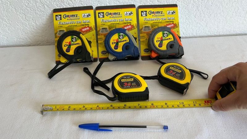 Cintas métricas de 5m y 3m - Herramientas para medir con precisión - imagen 6