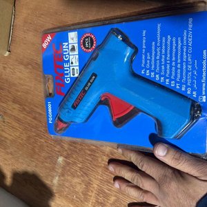 Pistola de Silicona Fixtec 80W Nueva en Blíster - imagen 1