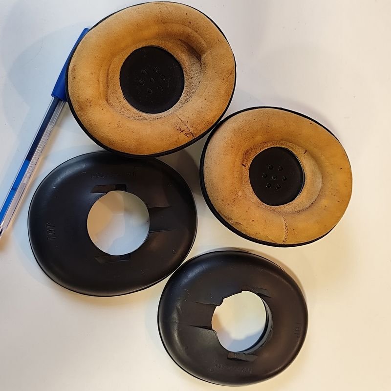 2 Cojines y Auriculares ANB-H-1 para Cascos de Piloto Americano 2GM