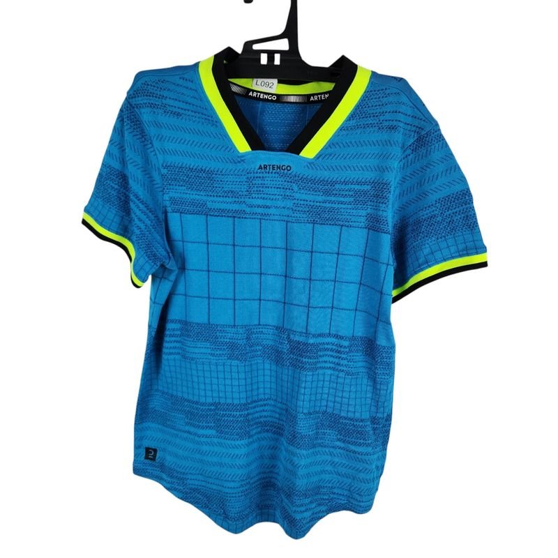 Remera Deportiva Turquesa Talle 7-8 Años