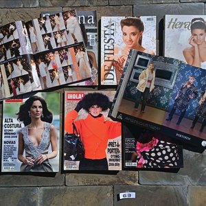 Lote de Revistas de Moda y Bodas: Hola, En Boga, Cadena, Portofem - imagen 2