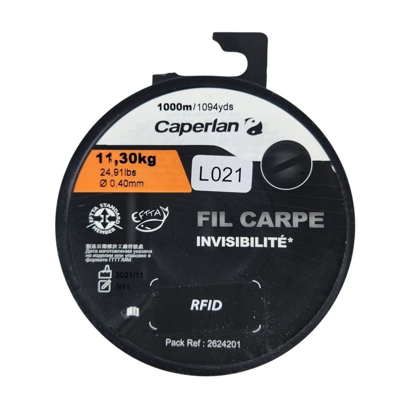 Línea de Pesca Capelan Marrón 1000m 0.4mm Invisible
