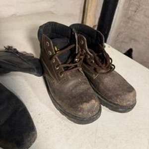 Lote de 3 pares de botas de cuero y trabajo - imagen 6
