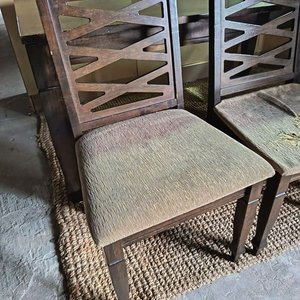 Juego de Comedor Moderno: Mesa de Madera y 6 Sillas - imagen 3