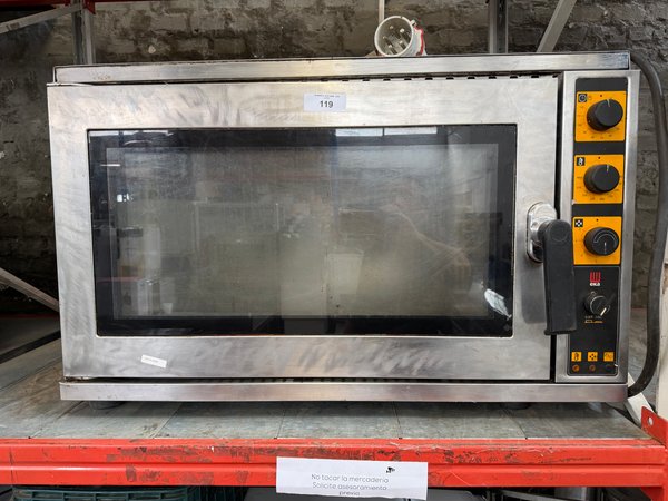 Horno Eléctrico Turbinado Trifásico EKA para 4 Bandejas - imagen 1