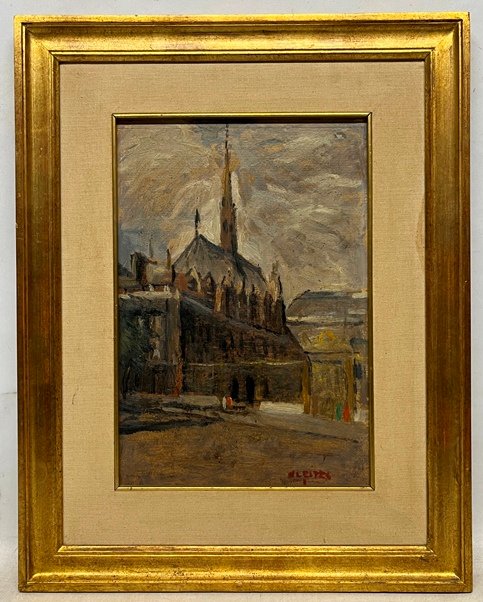 Lote anterior: Pintura "Catedral" de Nelson Leites