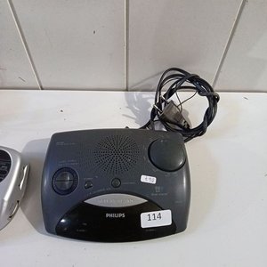Dos Radio Reloj Digital y Philips con Alarma - imagen 3