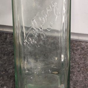Botella Antigua de Vidrio para Gin "The Groggy" London - imagen 3