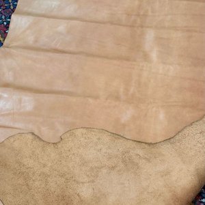 Cuero Natural Color Camel para Tapicería - imagen 3