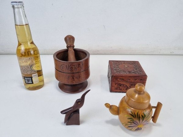 Artesanías en Madera: Colección de Objetos de Arte - imagen 1