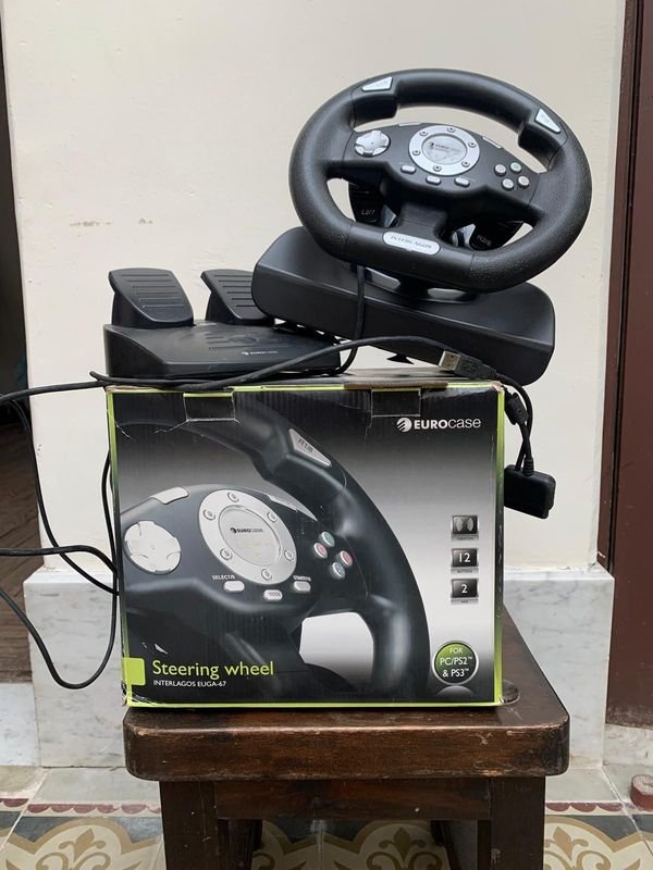 Volante y Pedales para PC, PS2 y PS3 - imagen 2