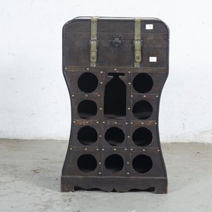 Mueble Bar "Vinera" con Baúl Superior y Espacio para Botellas - imagen 1