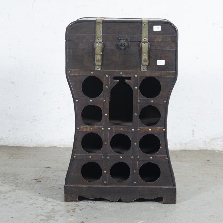 Mueble Bar "Vinera" con Baúl Superior y Espacio para Botellas