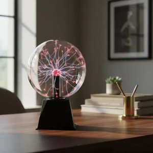 Lote siguiente: Esfera de Plasma Mini 3" Sensible al Tacto con USB, Nueva en Caja