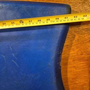 Bodyboard Morey Cruiser Azul 1.07m x 0.53m con Leash - imagen 4