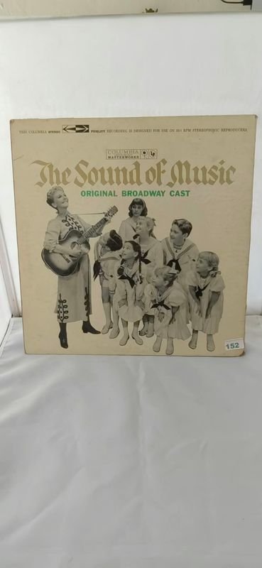 Disco de Vinilo Original Broadway Cast "The Sound of Music" con Mary Martin - imagen 1