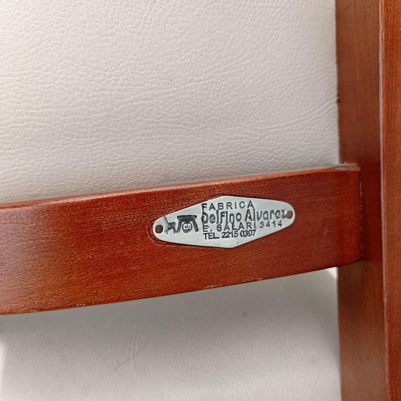 Cuatro sillas de bar de Delfino Álvarez para venta - imagen 6