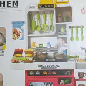 Cocina de Juguete Infantil Western Kitchen con 65 Accesorios - imagen 3