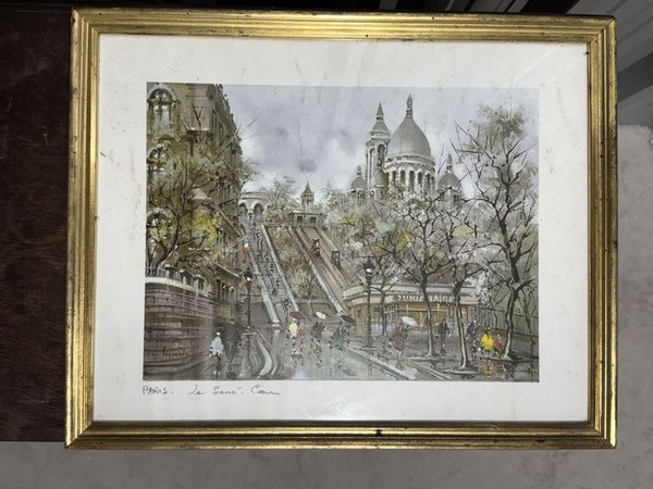 Cuadro París: Basílica del Sagrado Corazón en Montmartre - imagen 1