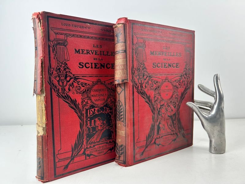 Lote anterior: Dos tomos de 'Las maravillas de la ciencia' de Louis Figuier