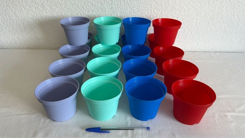 Colección de macetas plásticas de 9cm - imagen 4