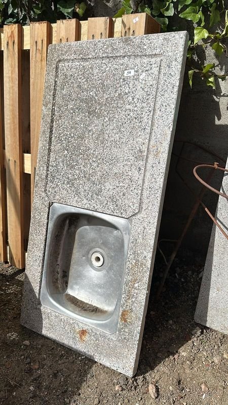 Mesada de Granito con Fosa - imagen 2