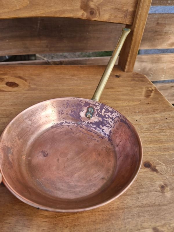 Sartén en Cobre Pulido - Accesorio de Cocina - imagen 2