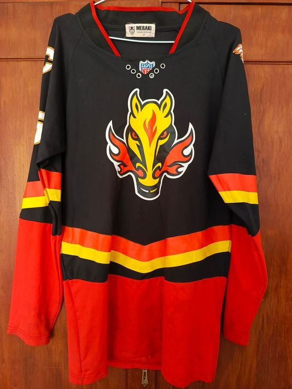Camiseta Vintage de Hockey sobre Hielo Calgary Flames - imagen 2