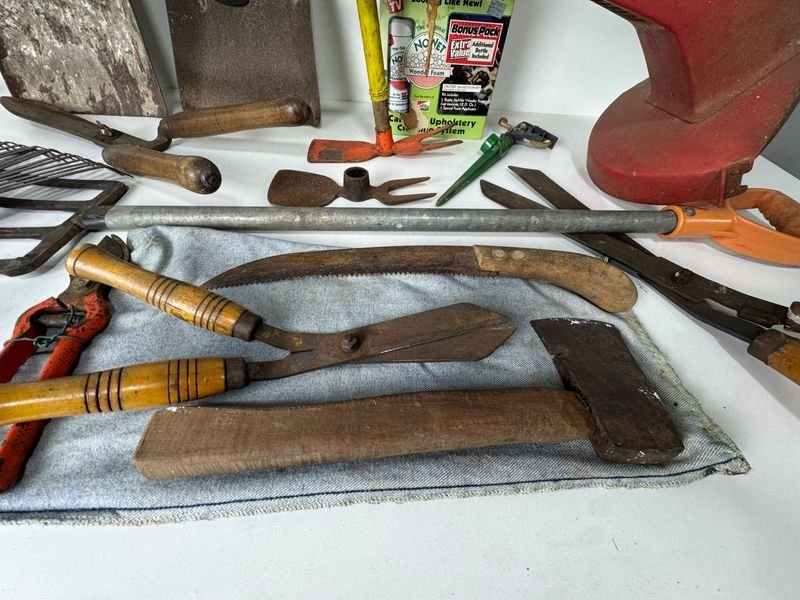 Lotes de herramientas para jardinería antiguos y usados - imagen 3