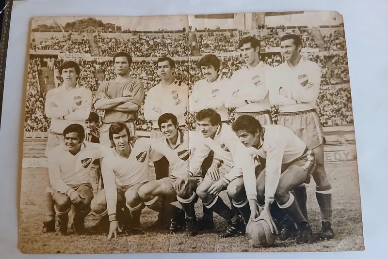 Fotografía Histórica Plantel de Nacional c. 1970s - Luis Artime, Manga, Cubilla